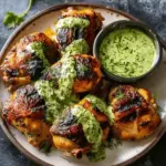 Best Peruvian Chicken with Creamy Green Sauce Recipe
