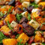 Autumn Maple Roasted Veggie Salad Recipe