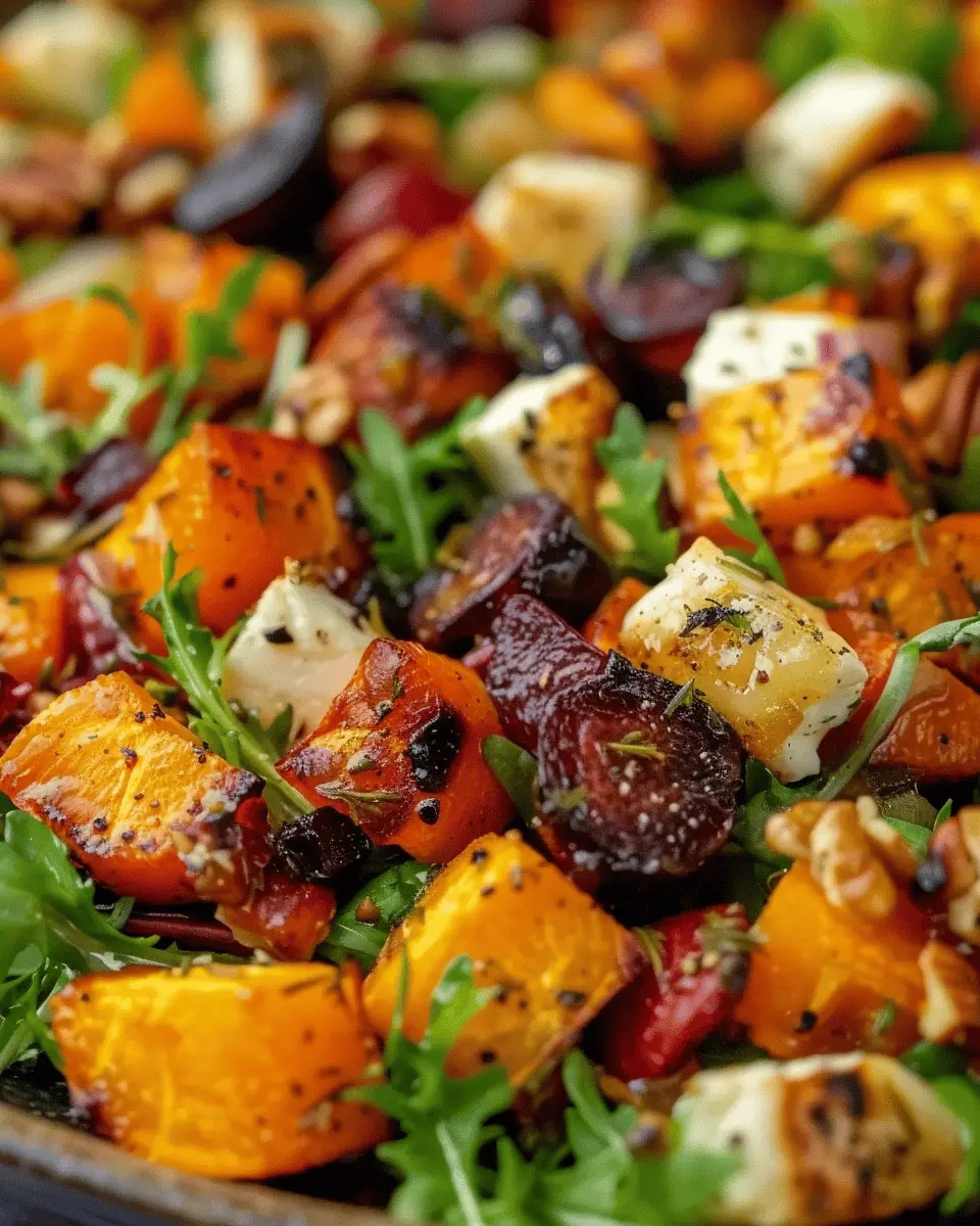 Autumn Maple Roasted Veggie Salad: A Deliciously Healthy Twist