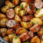 Crispy Air Fryer Potatoes and Sausage for Easy Dinner Bliss