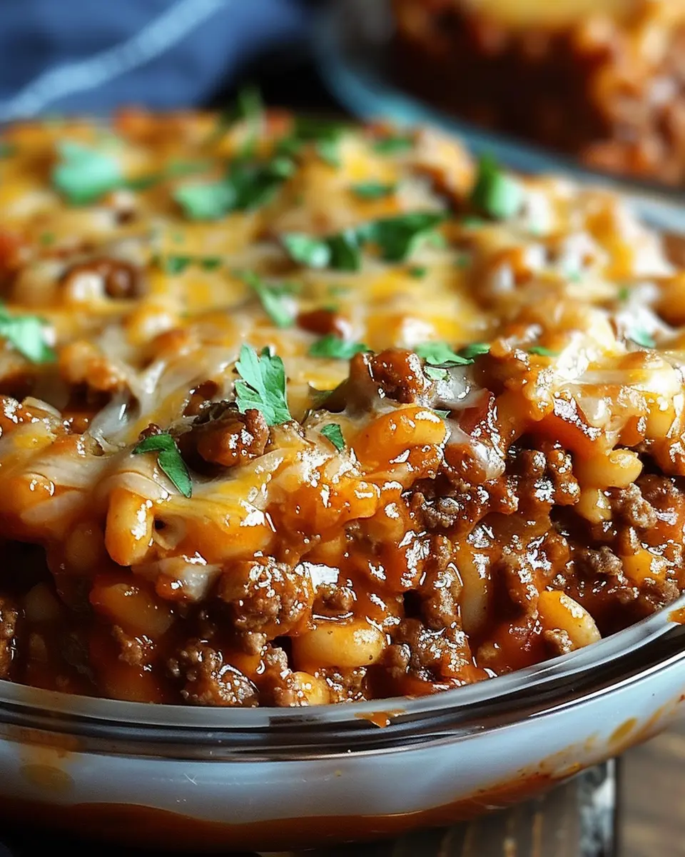 Easy Sloppy Joe Casserole: A Juicy Family Favorite Dish