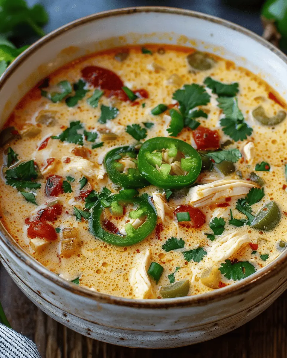 Spicy Jalapeño Popper Chicken Soup Recipe: Easy Tips for Success