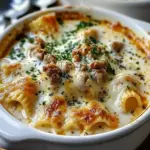 Creamy Alfredo Lasagna Soup