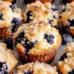 Blueberry Cream Cheese Muffins