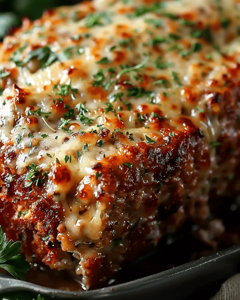 Garlic Parmesan Chicken Meatloaf: Easy and Flavorful Family Favorite