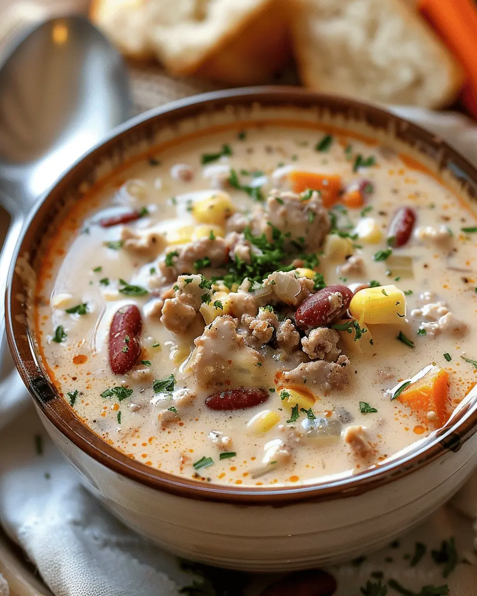 Creamy Cowboy Soup: A Hearty, Comforting Recipe with Turkey Bacon