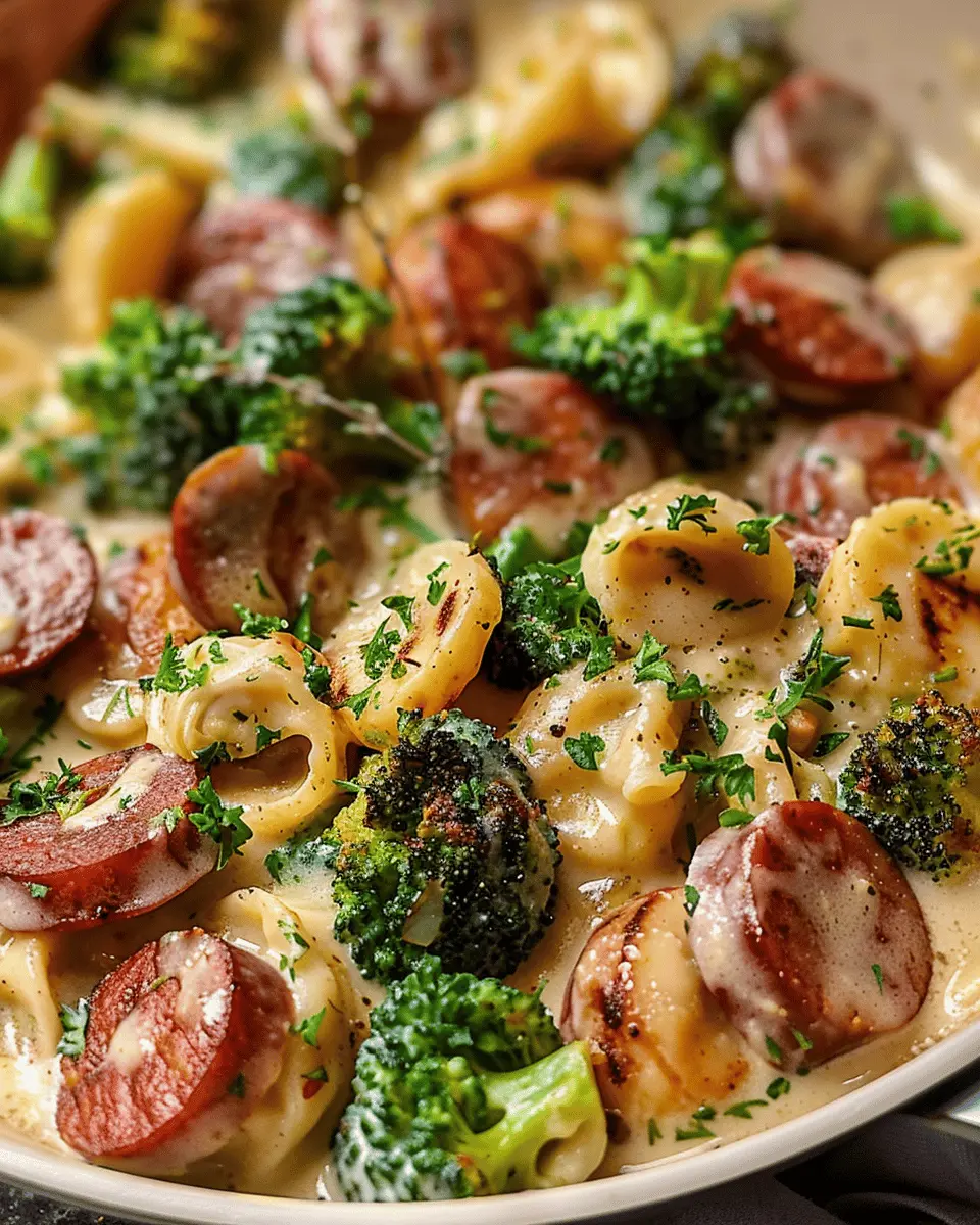 Creamy Kielbasa Broccoli Skillet: The Best Comfort Meal Tonight