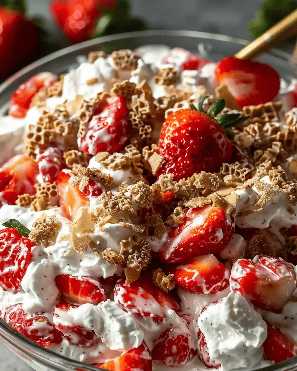 Strawberry Crackle Salad: A Fresh and Easy Delight for Everyone