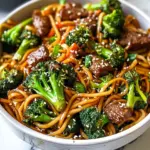 Beef and Broccoli Lo Mein