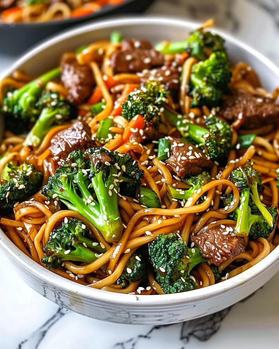 Beef and Broccoli Lo Mein: Easy, Delicious Family Favorite