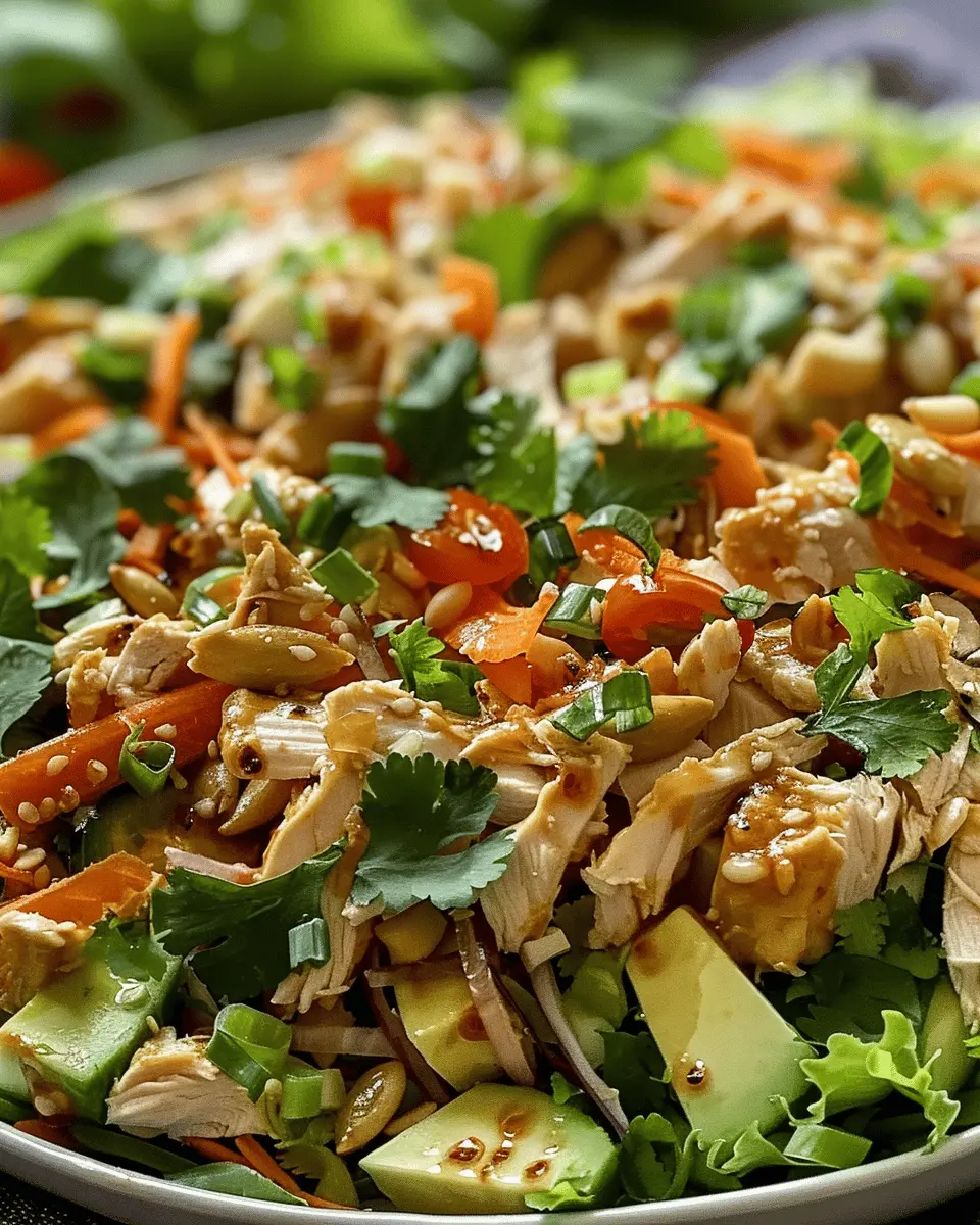 Bang Bang Chicken Salad