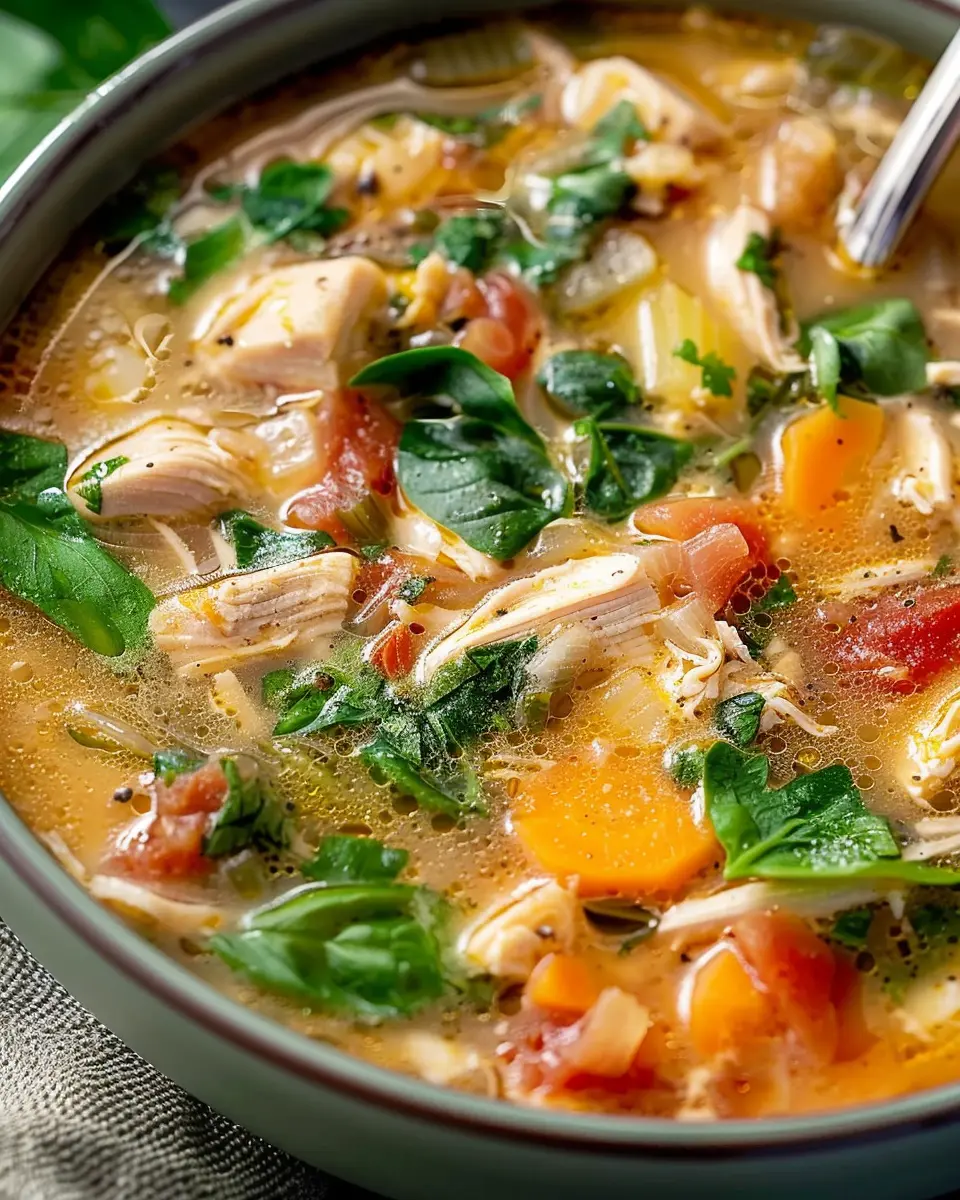Marry Me Chicken Soup: Cozy Indulgence with Turkey Bacon & Chicken Ham