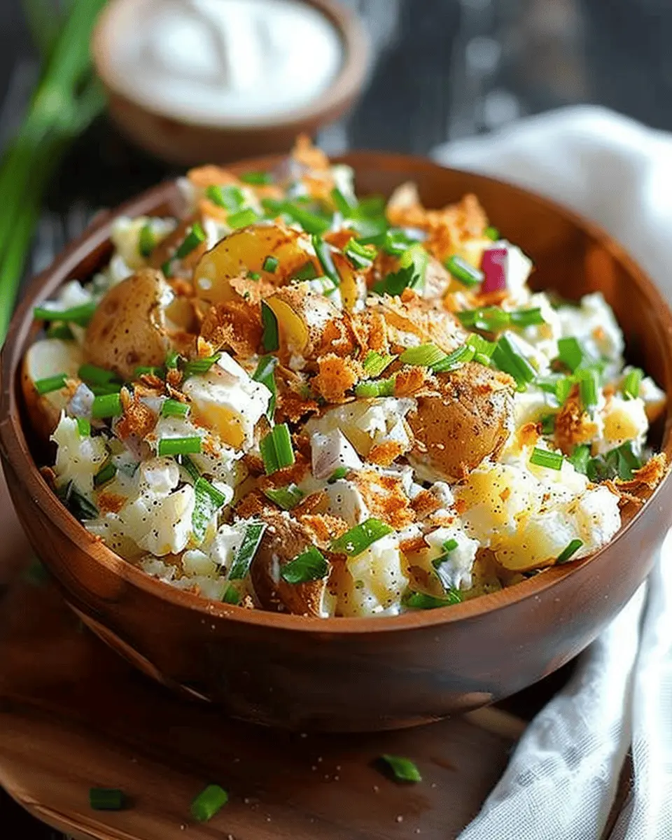 Crispy Smashed Potato Salad: The Best Easy Recipe with Turkey Bacon