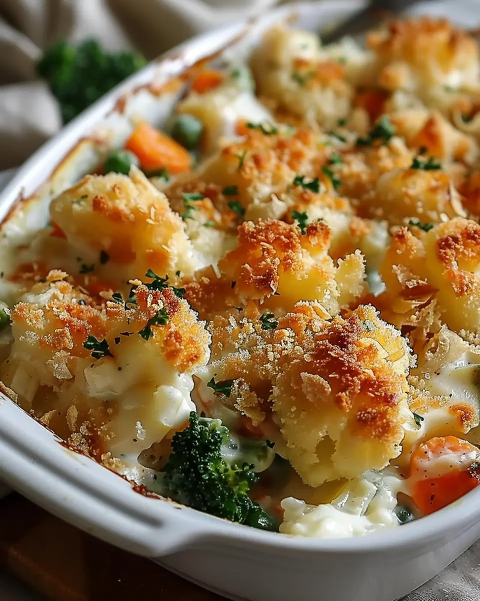 Creamy Winter Vegetable Casserole: Easy Comfort Food Delight