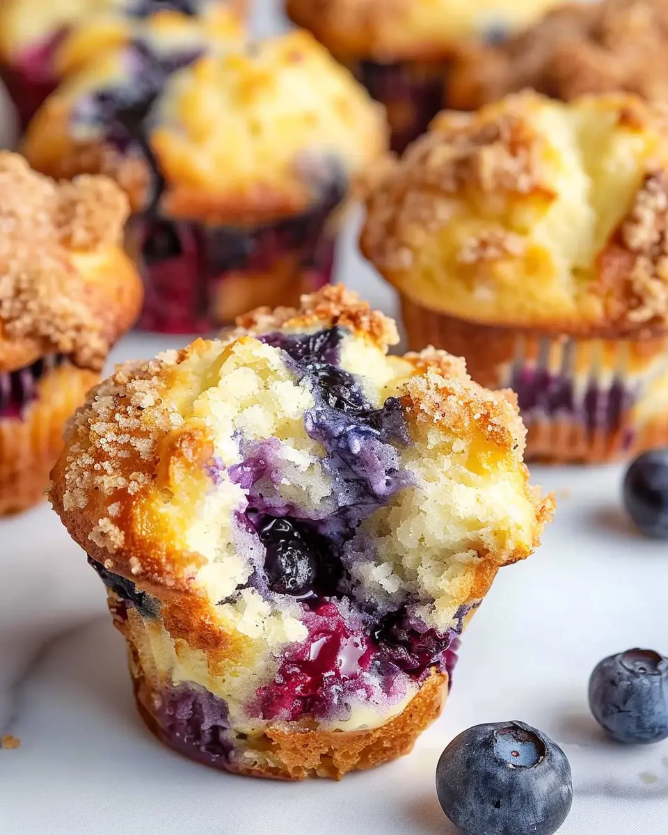 Blueberry Cream Cheese Muffins Recipe: The Best Morning Indulgence
