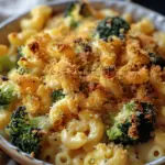 Autumn Mac & Cheese with Broccoli