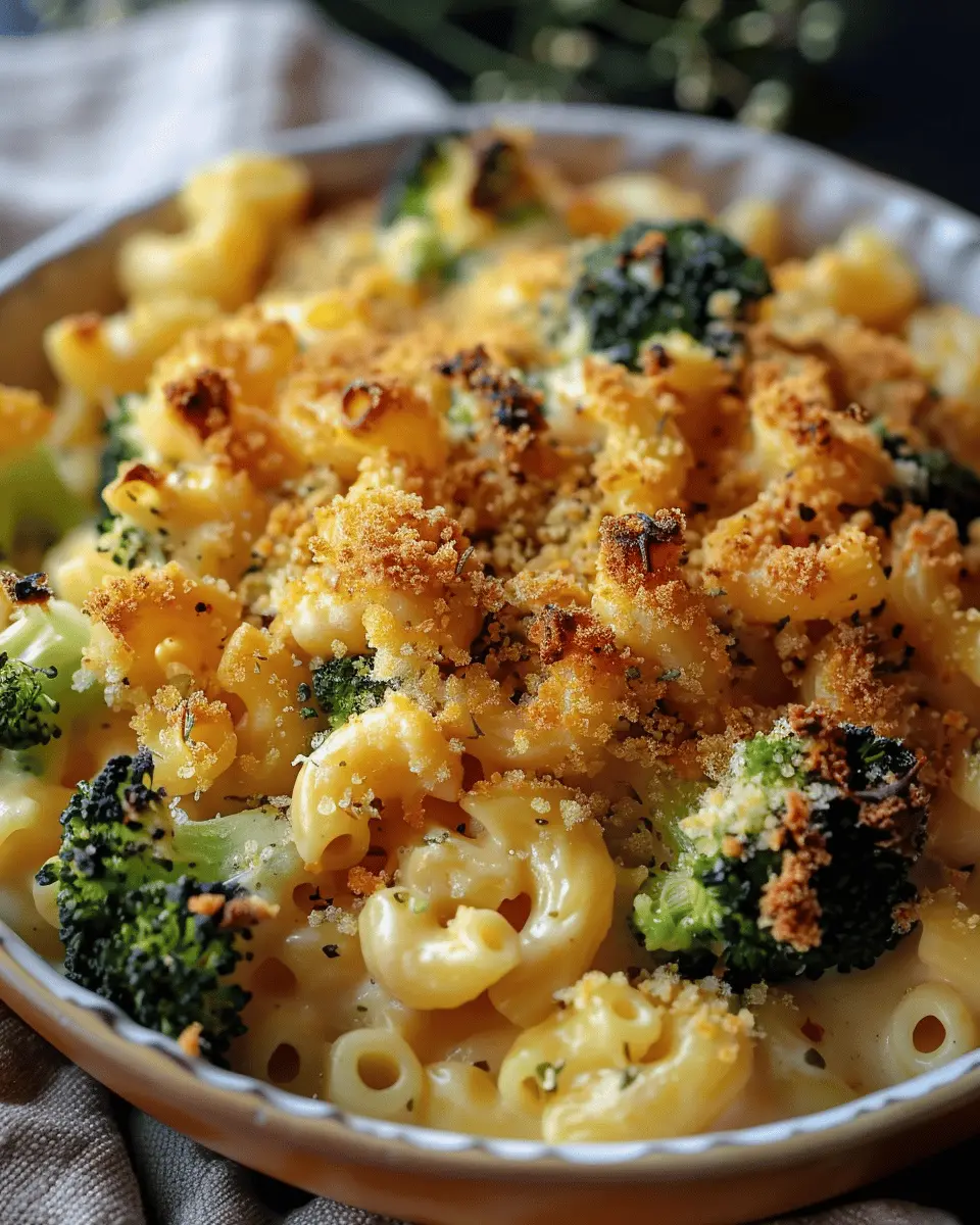 Autumn Mac & Cheese with Broccoli: Indulgent Comfort Food Delight