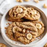 Healthy Peanut Butter Banana Cookies
