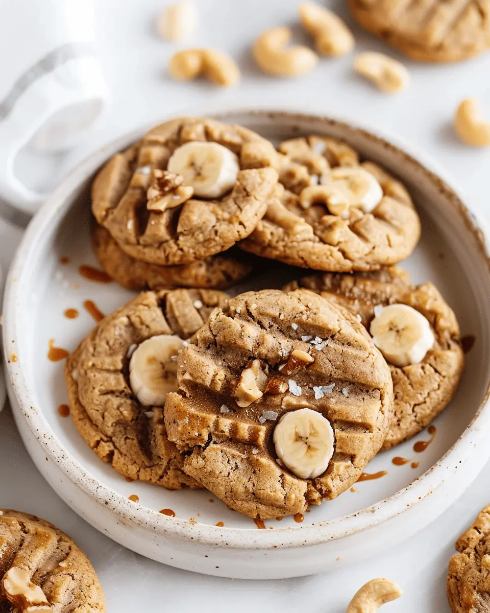 Healthy Peanut Butter Banana Cookies Your Family Will Love