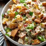 Jalapeno Popper Roasted Potato Salad