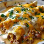 Delicious Breakfast Enchiladas with Sausage Gravy Made Easy