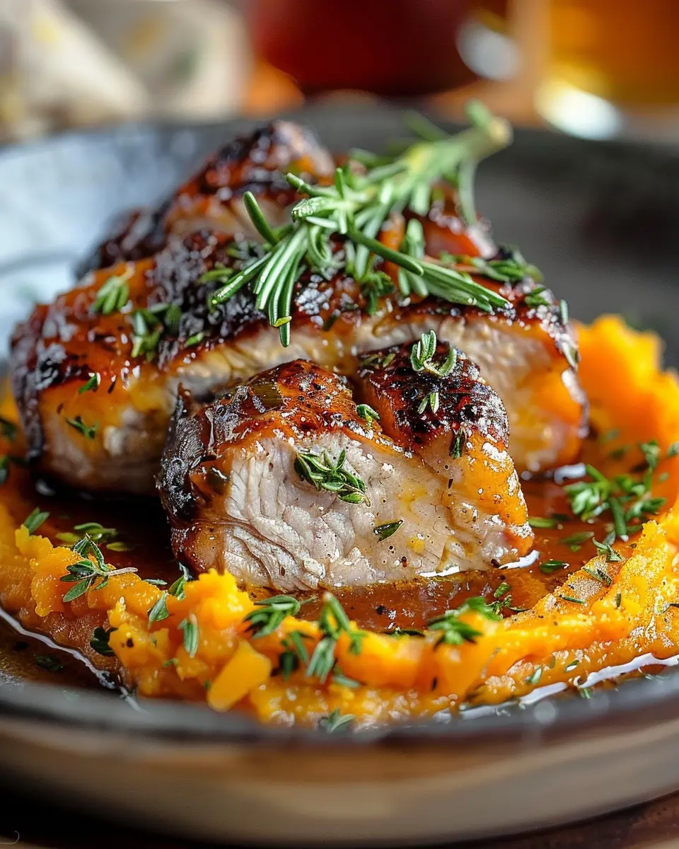 Apple Cider Pork: Best Mashed Sweet Potatoes Recipe Ever