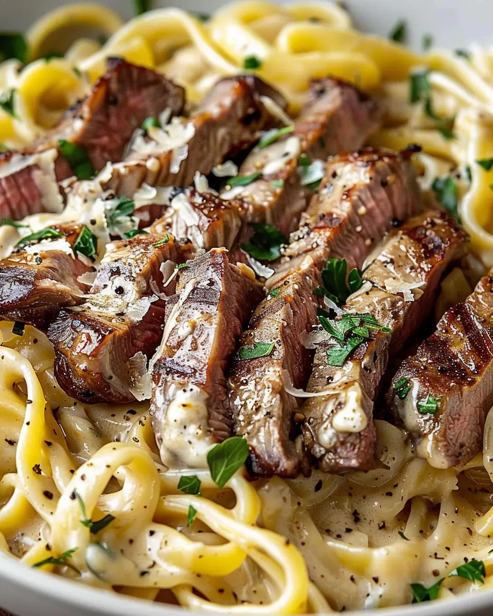 Creamy Steak Pasta Garlic: Indulgent Comfort Food Awaits