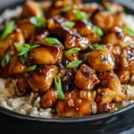 Honey BBQ Chicken Rice