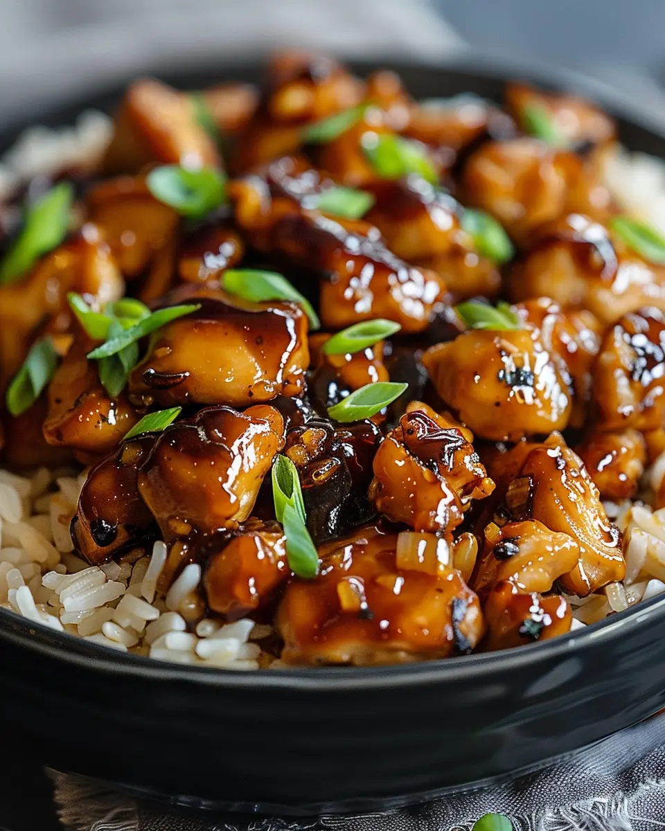 Honey BBQ Chicken Rice: A Juicy Delight for Easy Weeknight Dinners