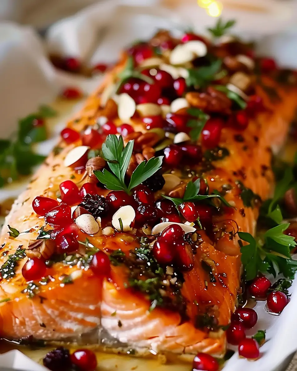 Christmas Baked Salmon Recipe – Stunning & Easy Holiday Centerpiece