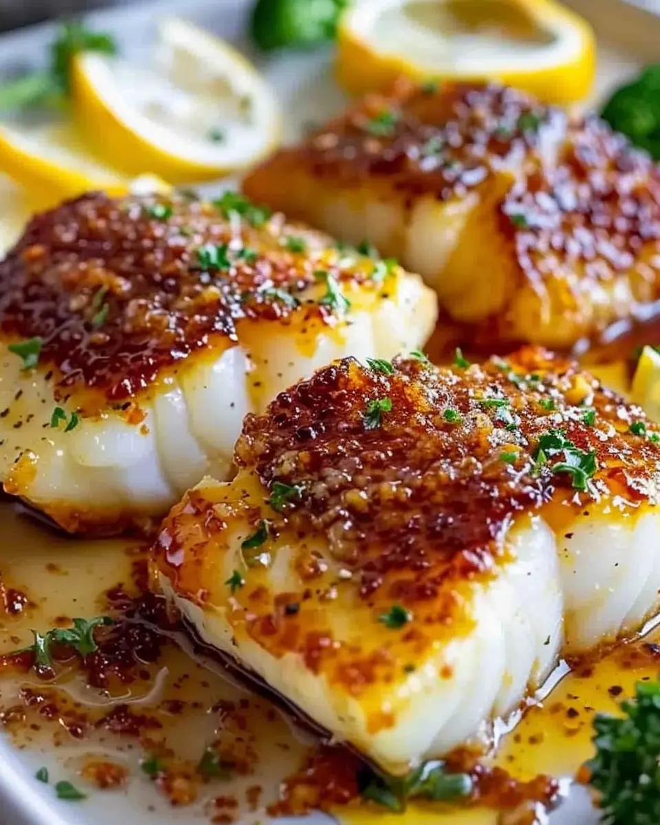 baked honey cod