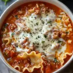 High Protein Lasagna Soup