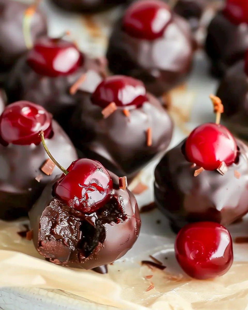 Cherry Bourbon Balls: Easy Indulgence for Homemade Treats