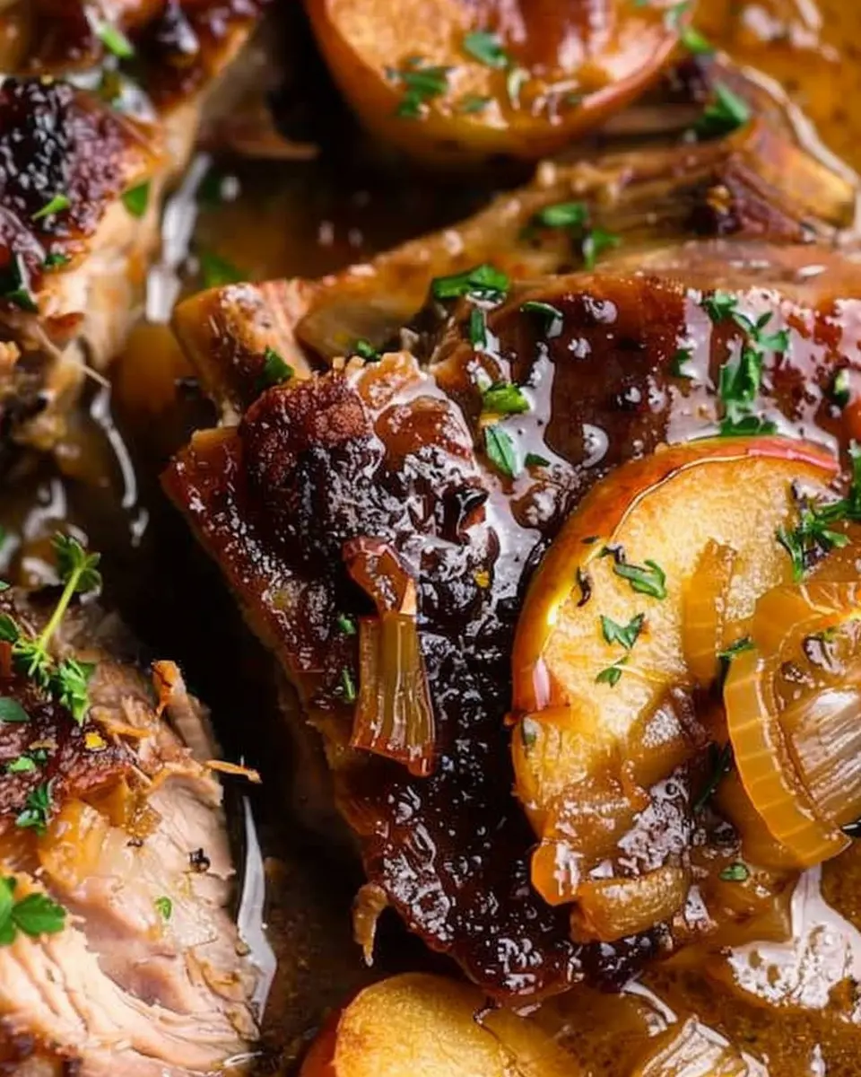 Apple Cider Braised Pork Shoulder: Easy Comfort Food Delight