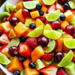 Winter Fruit Salad with Maple-Lime Dressing Bliss