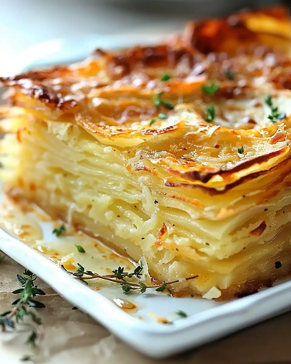Delicious Two-Layered Potato Bake with Turkey Bacon for Cozy Nights