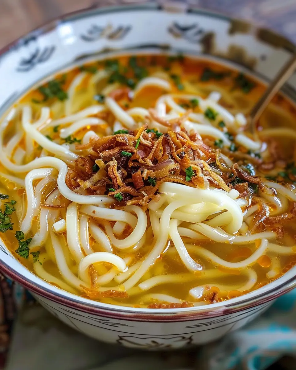 Persian Noodle Soup Recipe: A Cozy Bowl of Comfort Delight
