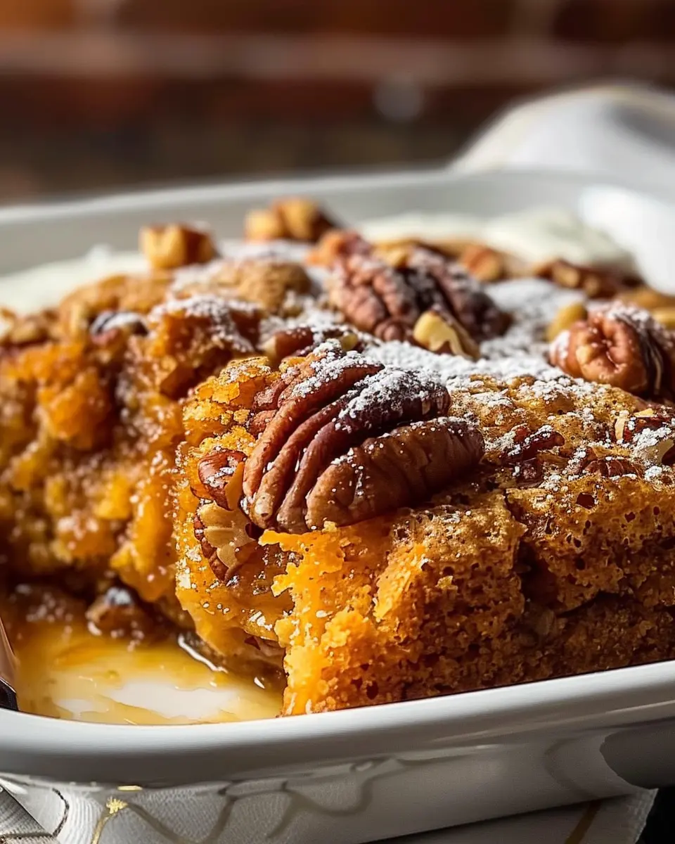 Pumpkin Pecan Cobbler: A Cozy Delight for Fall Gatherings