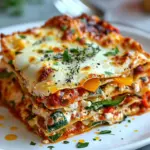 High Protein Veggie Lasagna