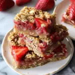 Healthy Strawberry Oatmeal Bars