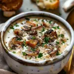 Cottage Cheese Mushroom Soup