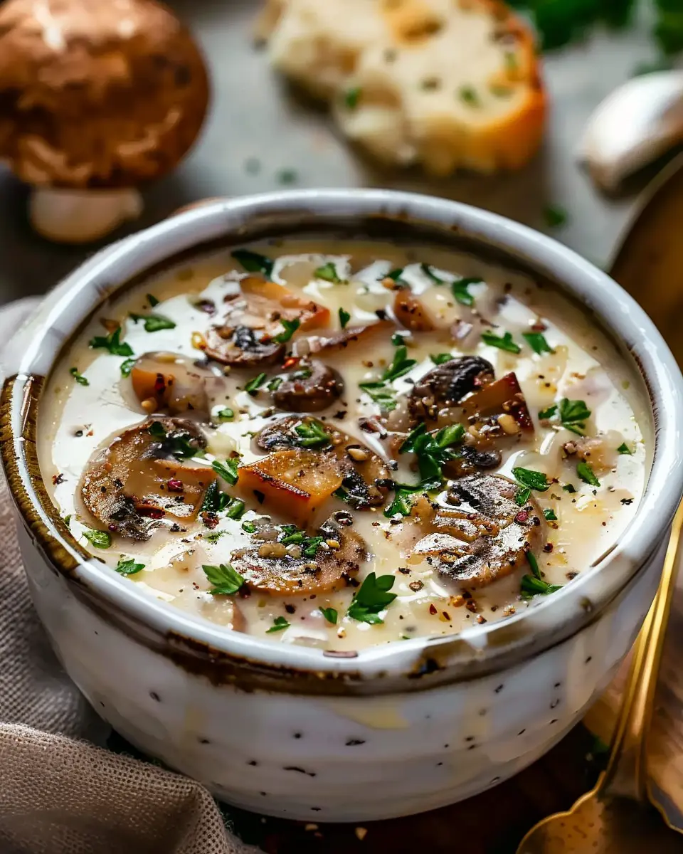 Cottage Cheese Mushroom Soup: A Hearty and Easy Delight