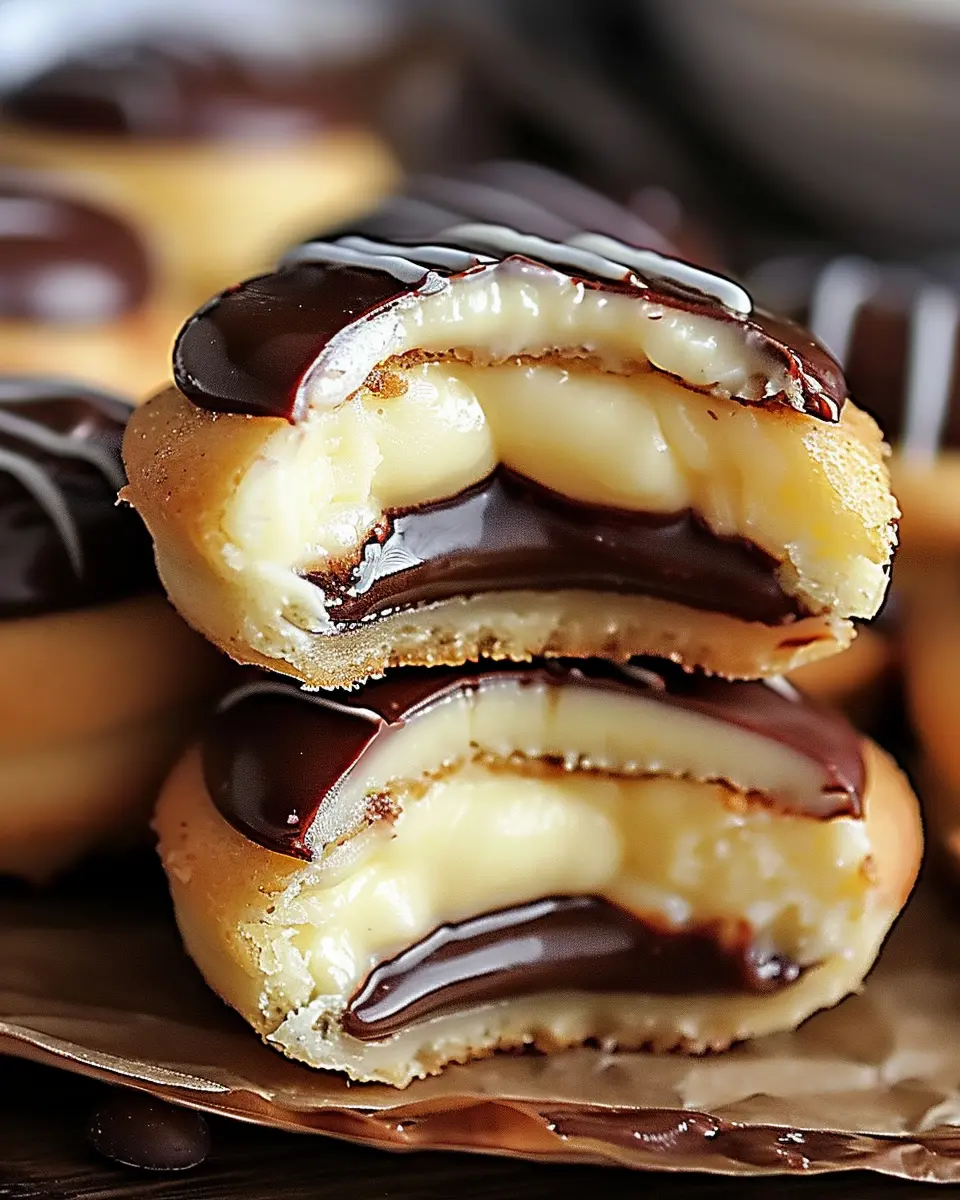 Boston Cream Pie Cookie Bites: Indulgent Treats You’ll Adore