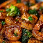 High-Protein Honey Garlic Shrimp