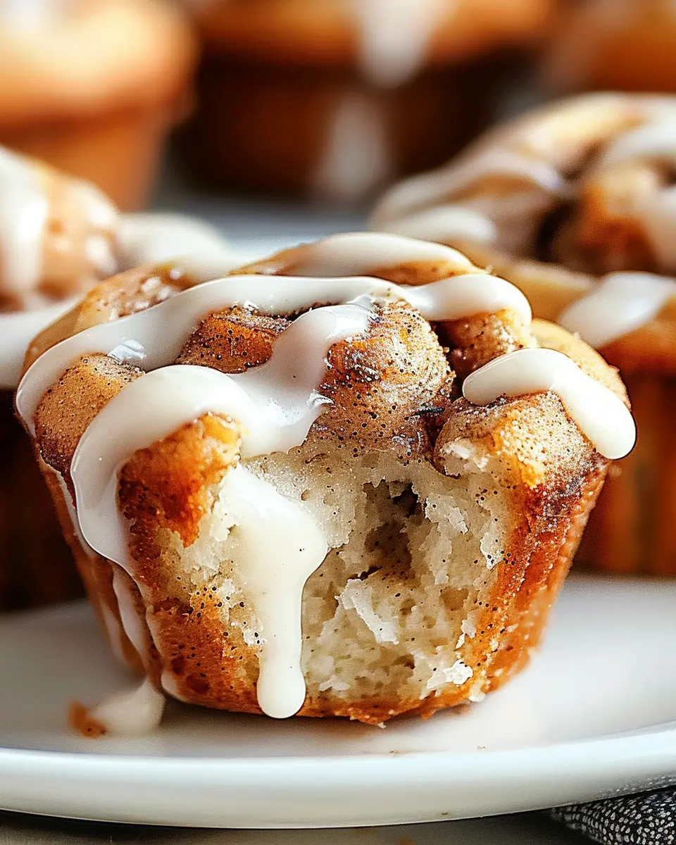 Irresistibly Fluffy Cinnamon Roll Muffins for Cozy Morning Bliss