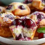 Cherry Cheesecake Crescent Muffins Recipe