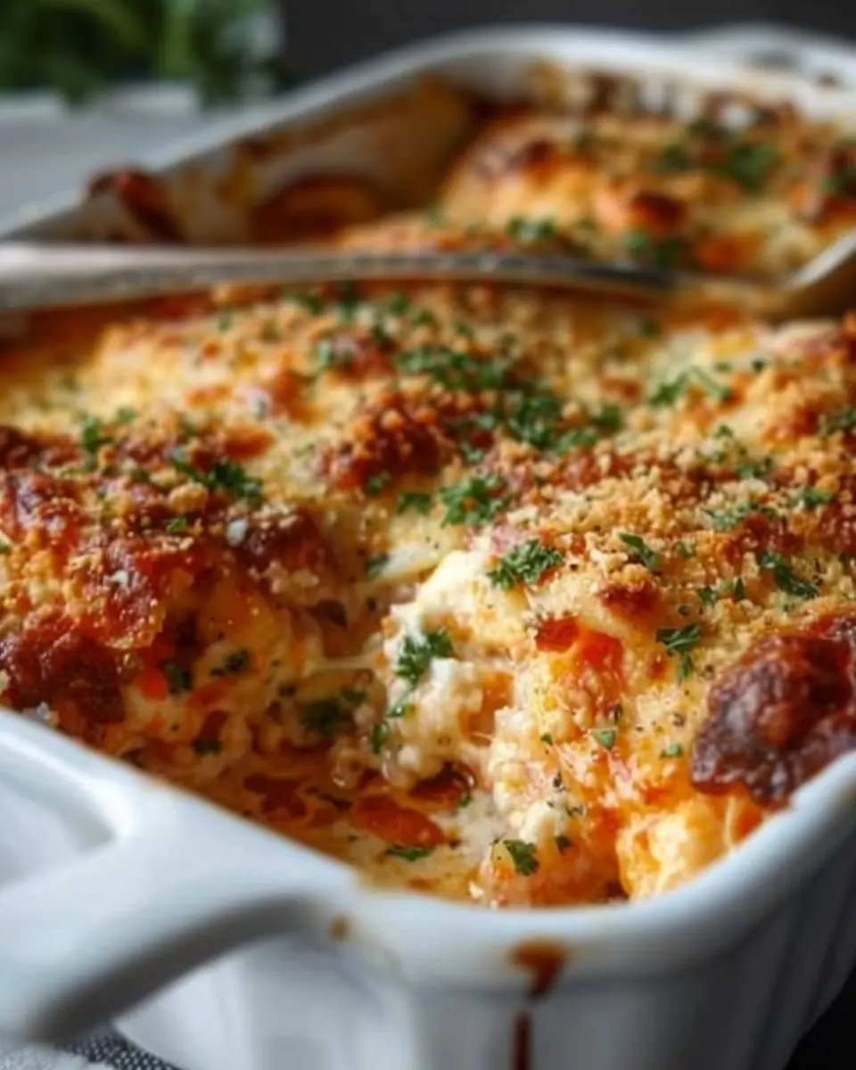 High Protein Chicken Parmesan Casserole: A Family Favorite Dish