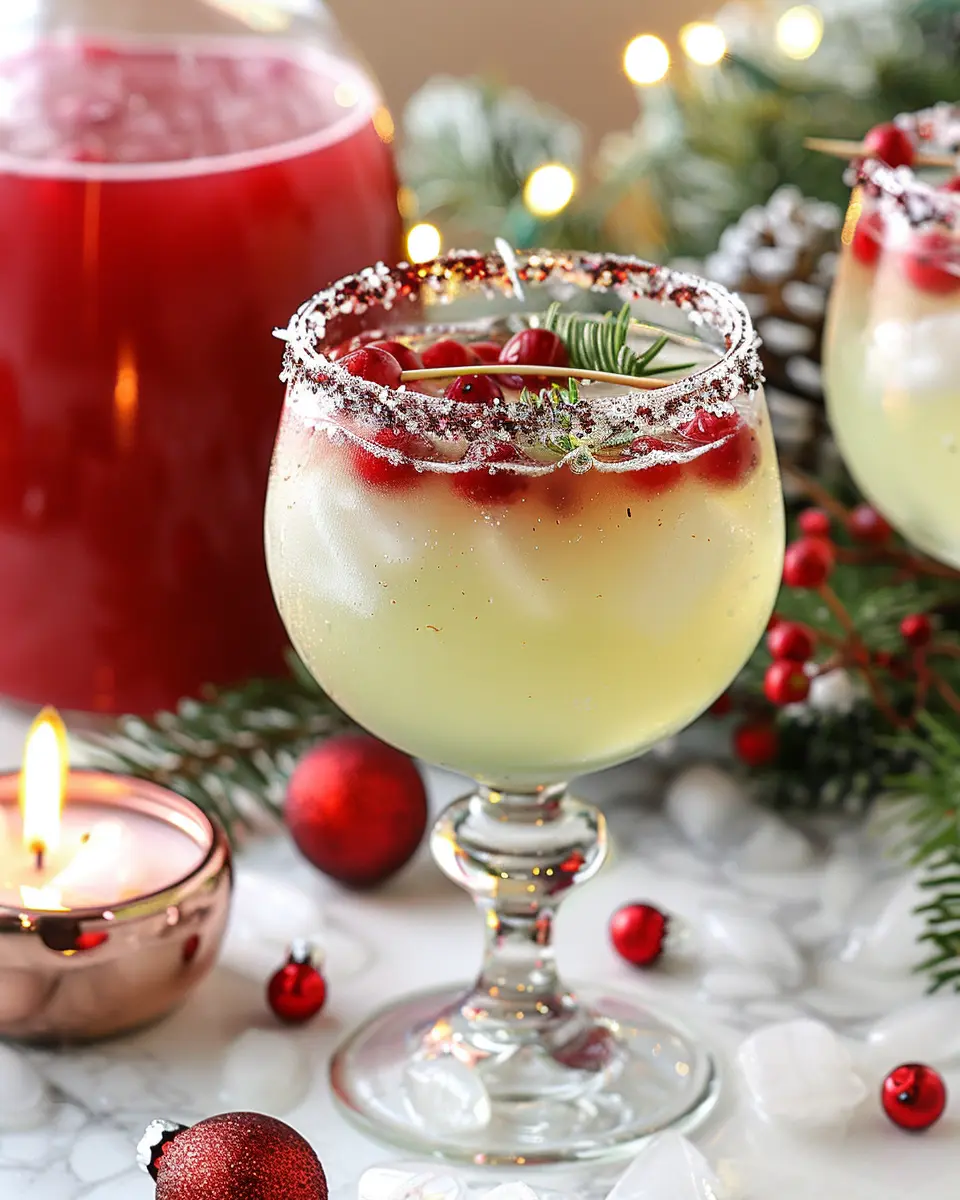 Christmas Mistletoe Margarita: The Best Festive Twist on a Classic