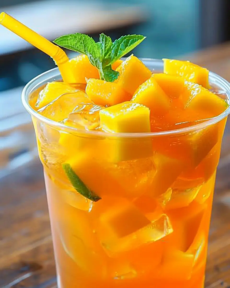 Mango Iced Tea: A Refreshing Twist on Summer Beverages