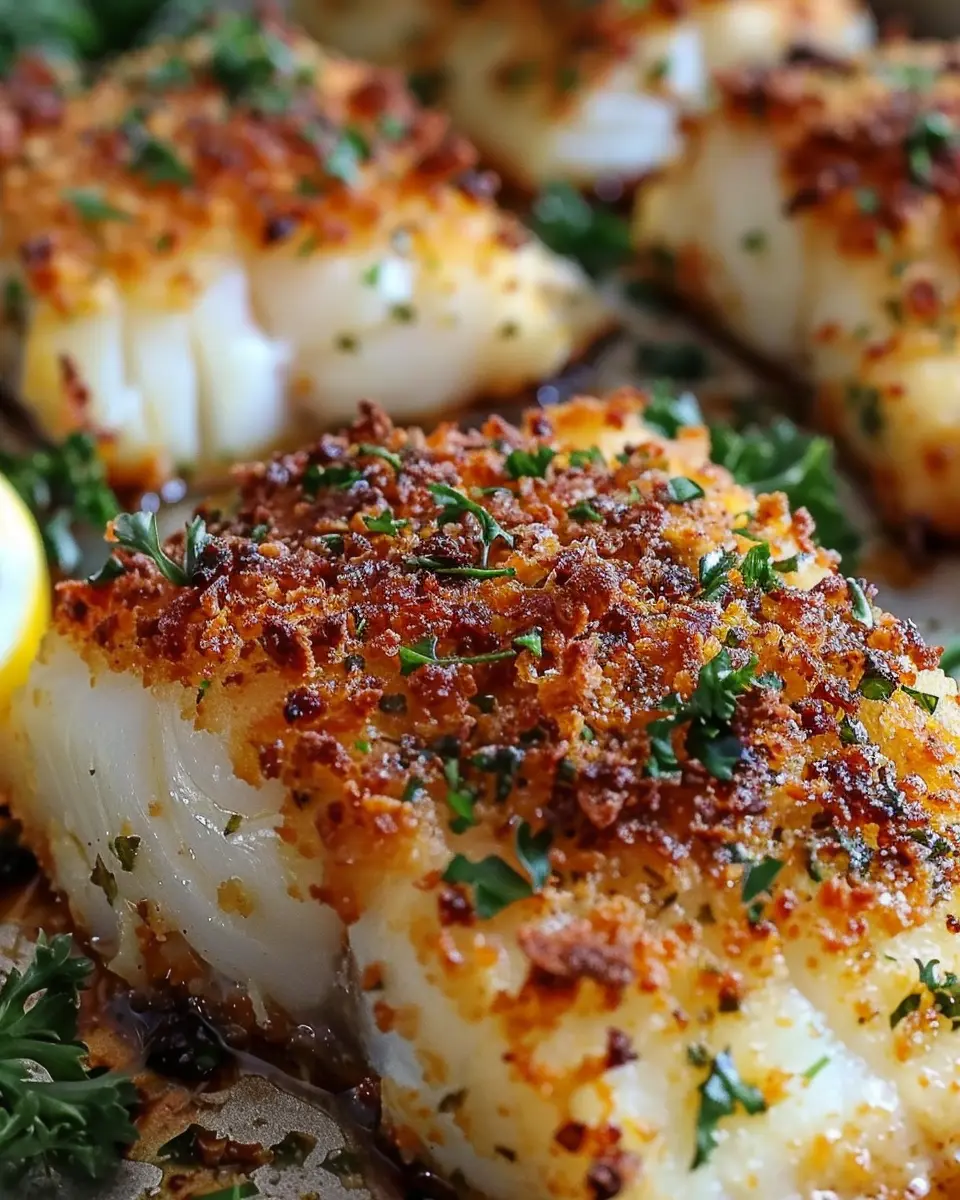 Easy Crispy Baked Cod Recipe with Fresh Herb Crust for Quick Dinners